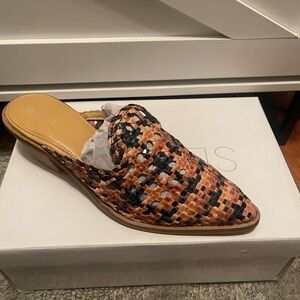 Women's Woven Slip-On Mules - Multicolor